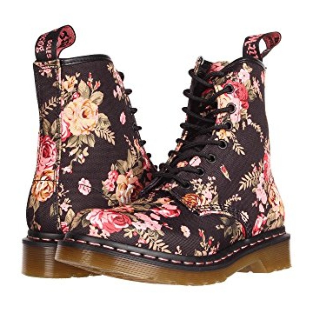 Dr. Marten Victorian Flower Boot Size US 8/ UK 6